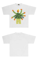 Abstract Multi-Armed Graphic Tee