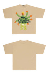 Abstract Multi-Armed Graphic Tee