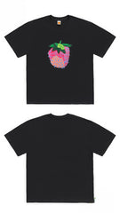 Abstract Strawberry Graphic T-Shirt