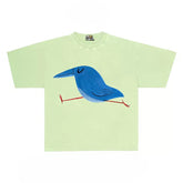 Artistic Running Bird T-Shirt