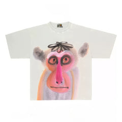 Bold Abstract Primate Design T-Shirt