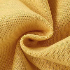Bright Golden Yellow Long Sleeve Crew Neck Sweatshirt