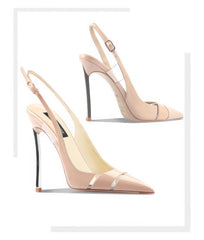 Casadei Women's Blade Slingback Pointed Toe High Heels