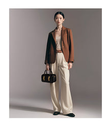 Crocodile Embossed Leather Top Handle Bag