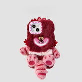 Cute 3D Fluffy Cartoon Cat Phone Case Cover