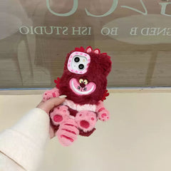 Cute 3D Fluffy Cartoon Cat Phone Case Cover