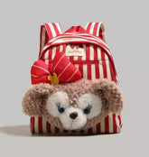 Cute Light Purple StellaLou Plush Face Pocket Schoolbag