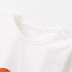 Dinosaur Applique Long-Sleeve T-Shirt