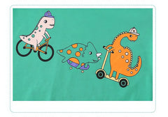 Dinosaur Graphic Long-Sleeve T-Shirt