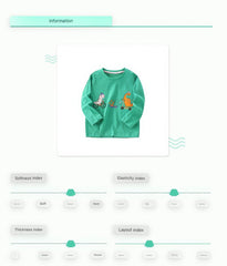 Dinosaur Graphic Long-Sleeve T-Shirt
