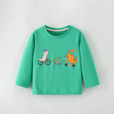 Dinosaur Graphic Long-Sleeve T-Shirt