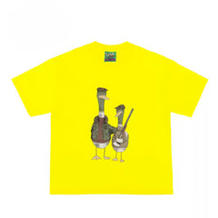 Duck Hunters Graphic Tee with Funny Animal Print