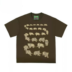 Elephant Parade Chain Graphic T-Shirt