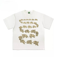 Elephant Parade Chain Graphic T-Shirt