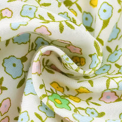 Girls' Rabbit T-Shirt with Floral Leggings Set
