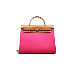 Iconic Calfskin Leather Shoulder Purse