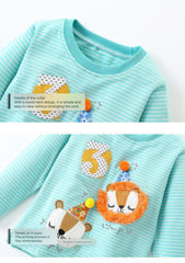 Jumping Meters Toddler 3rd Birthday Animal Tee