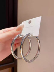 Large Chunky Gold Hoop Earrings