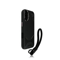 Funda de cuero con diseño antigolpes y disipación de calor para iPhone