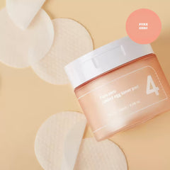 Almohadilla tónica con huevo exfoliante Numbuzin No.4 Pore Zero