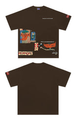 Outlaw Wanted Poster Graphic T-Shirt