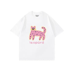 Oversized Leopard Print T-Shirt
