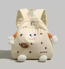 Retro MR PUFFER Cordroy Backpack