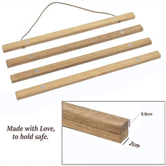 DIY Wood Canvas Stretcher Bars: Removable Frames Kit for Painting