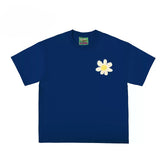 Simple Daisy Pocket Graphic T-Shirt