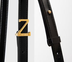 Small Black Top Handle Bag with Unique Gold Tone Hand Sculpture