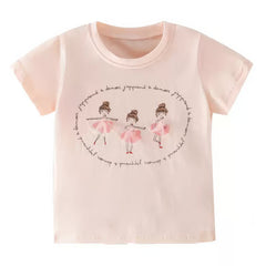 Soft Pale Pink Short Sleeve T-Shirt
