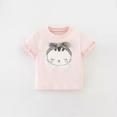 Soft Pale Pink Short Sleeve T-Shirt