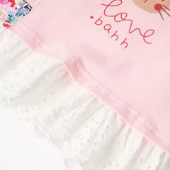 Soft Pale Pink Short Sleeve T-Shirt