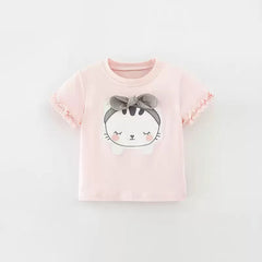 Soft Pale Pink Short Sleeve T-Shirt