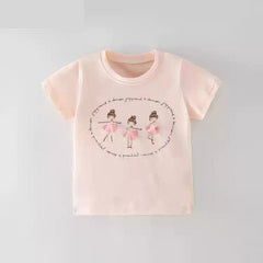 Soft Pale Pink Short Sleeve T-Shirt