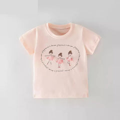 Soft Pale Pink Short Sleeve T-Shirt