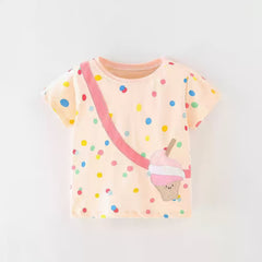 Soft Pale Pink Short Sleeve T-Shirt