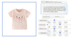 Soft Pale Pink Short Sleeve T-Shirt