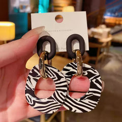Statement Pattern Earrings