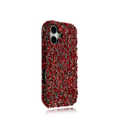 Funda rígida para iPhone con textura de lana de tweed