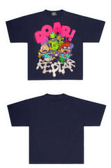 Vintage '90s Rugrats Graphic Tee with Reptar Print