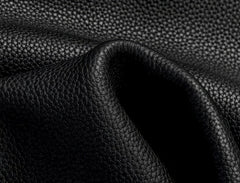 Walker Small Black Pebbled Leather Satchel with Top Handles