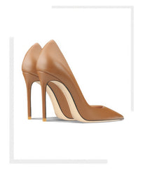 Women's Classic Pointed Toe High Heel Pumps