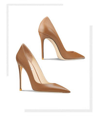 Women's Classic Pointed Toe High Heel Pumps