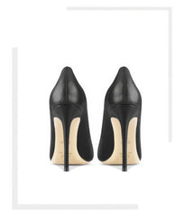 Women's Diamante Embellished Mid Heel Pointed Toe Pumps