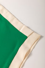 Blusa de media manga con cuello barco