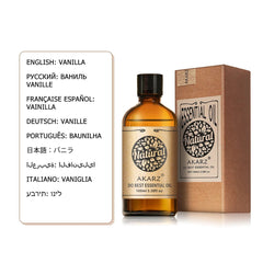 AKARZ™ Vanilla Essential Oil: Natural Aromatherapy, Stable Emotion, Antidepressant, Ease of Mind Vanilla / 30ml / United States