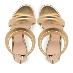 Ankle Strap Back Toe Zipper Heels