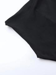 Asymmetrical Tied Sleeveless Maxi Dress