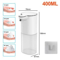 Automatic Touchless Soap Dispenser: Sensor Foam, Type-C Charging, High Capacity Standard B 1PC
